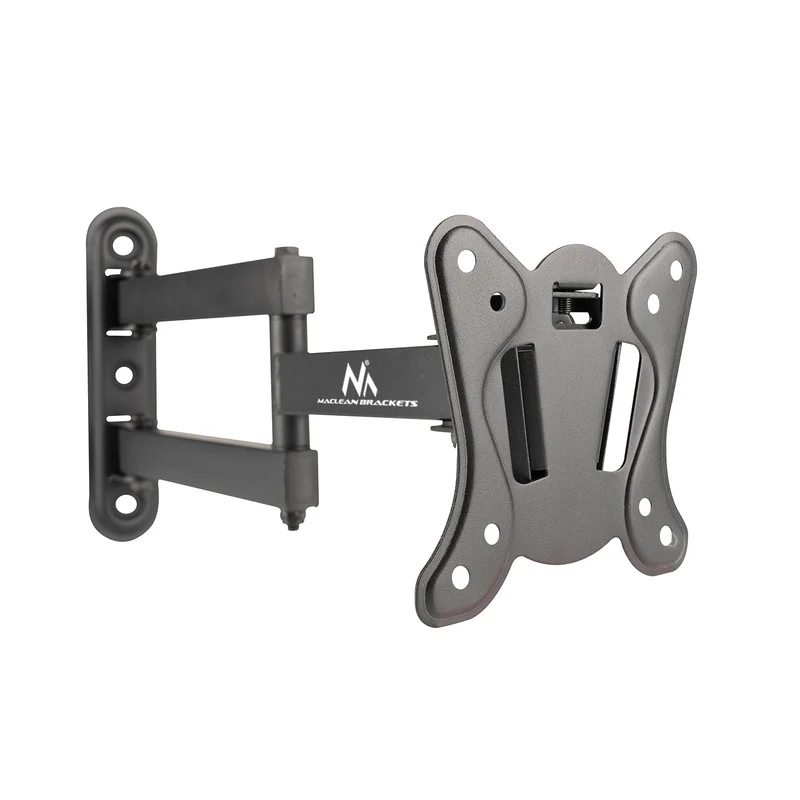 Maclean-fäste för TV eller bildskärm, max. VESA 100x100, 13-32", 30kg, svart, MC-417