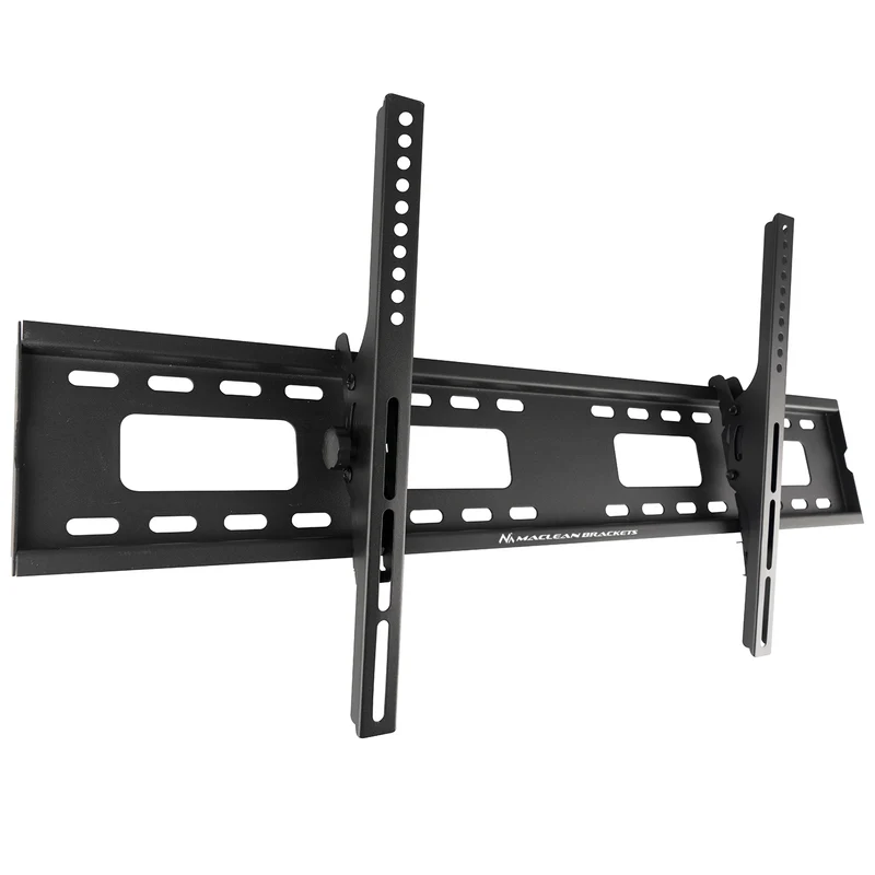 Maclean TV-fäste, max VESA 800x400, 43-100", 120kg, lutningsjustering +15°~-15°, MC-422