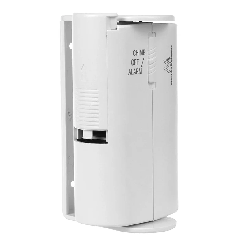 Maclean trådlös portvakt, PIR-sensor, räckvidd 8 m, 9V DC-batteri, volym över 70 dB, MCE311 W.