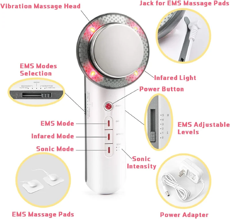 Effektiv EMS Slankemassager til Tonet Krop Hjemme