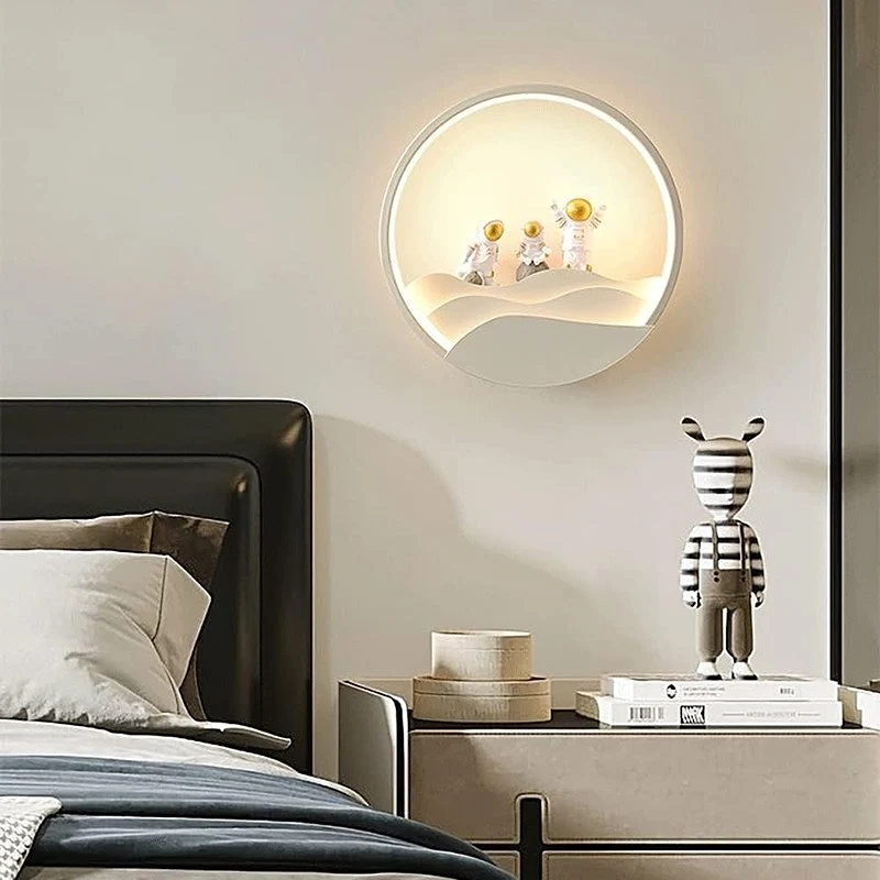 Moderne væglampe med justerbar LED – Energibesparende lys