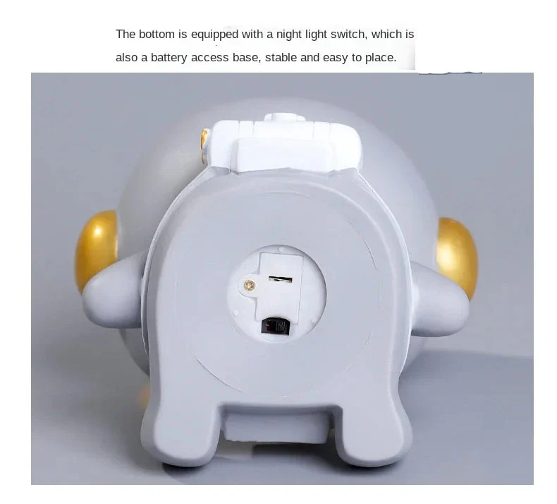 Astronaut Sparegris & Natlampe – Fortryllende Rumdesign