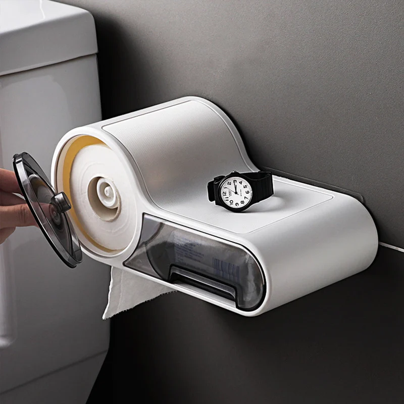 Vandafvisende Toiletpapirholder til Stilet Opbevaring