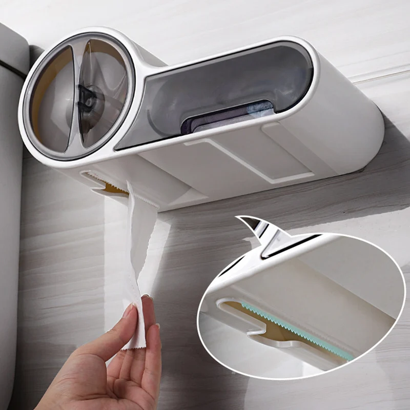 Vandafvisende Toiletpapirholder til Stilet Opbevaring