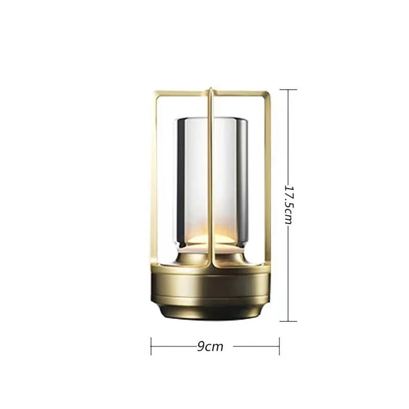 Trådlampe med Berøringskontrol – Elegant Belysning Uden Kabler