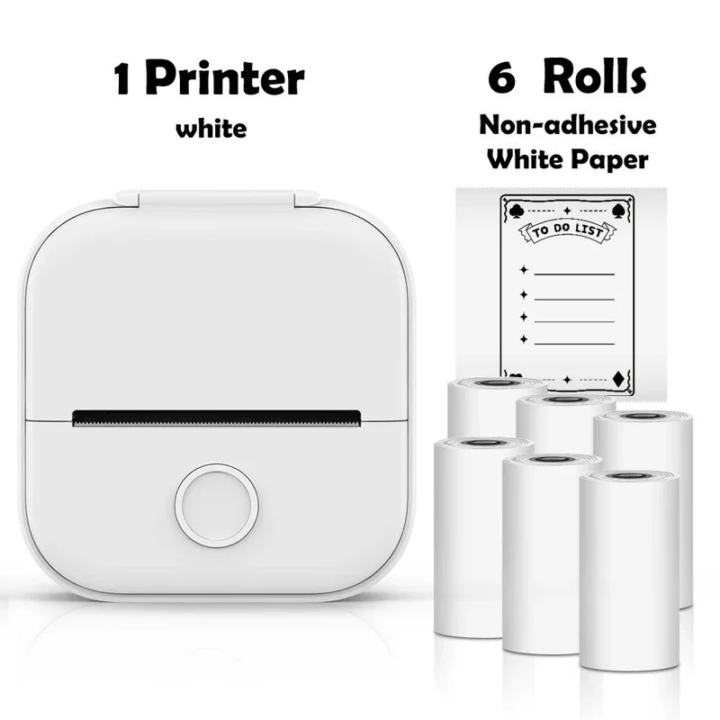 Oplev Øjeblikkelig Fotoudskrivning med Bærbar Mini Printer