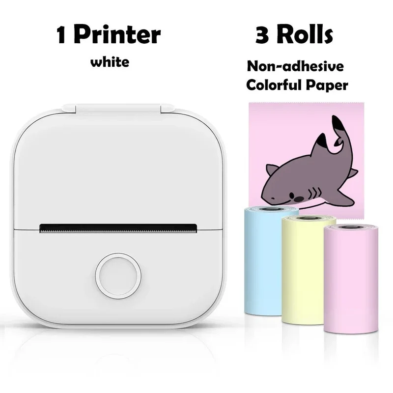 Oplev Øjeblikkelig Fotoudskrivning med Bærbar Mini Printer