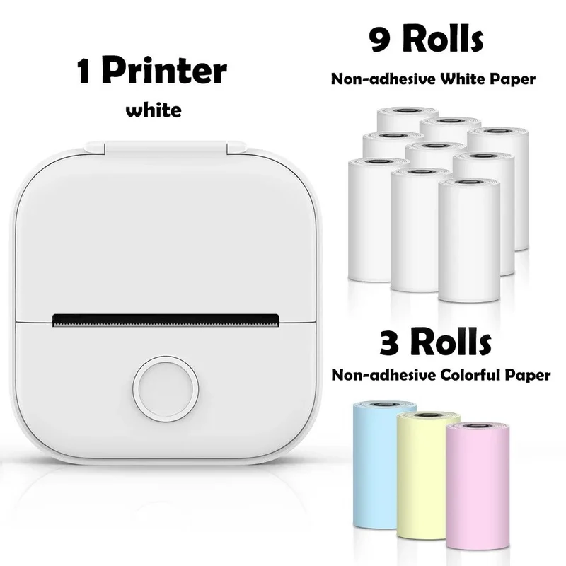 Oplev Øjeblikkelig Fotoudskrivning med Bærbar Mini Printer