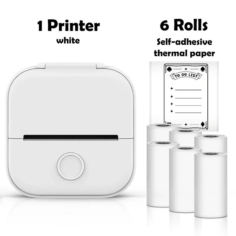 Oplev Øjeblikkelig Fotoudskrivning med Bærbar Mini Printer