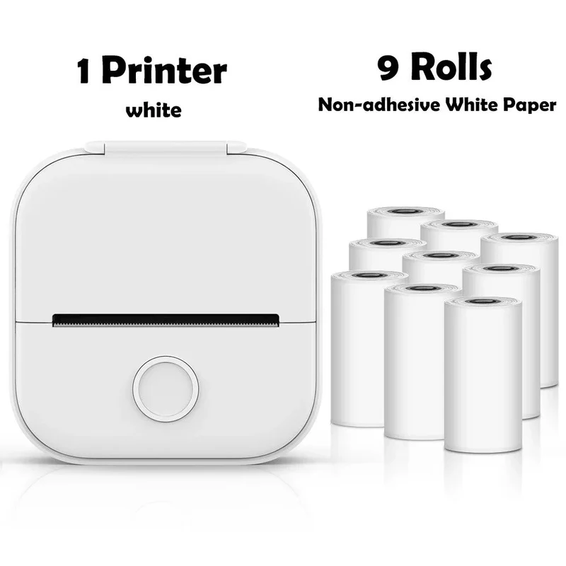 Oplev Øjeblikkelig Fotoudskrivning med Bærbar Mini Printer