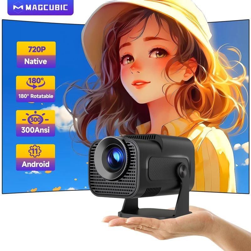 Forvandl dit hjem med en 4K Mini Projektor - Fantastisk billedkvalitet